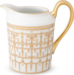 10586083 Haviland Молочник 250мл "Тиара" (белый, золотой декор) Фарфор