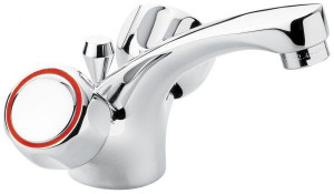 15013CR Смеситель Sole с донным клапаном для раковины, цвет хром