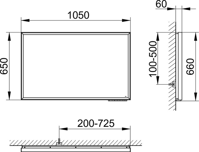 14597172000 Зеркало с подсветкой KEUCO Royal Lumos - Вид №9