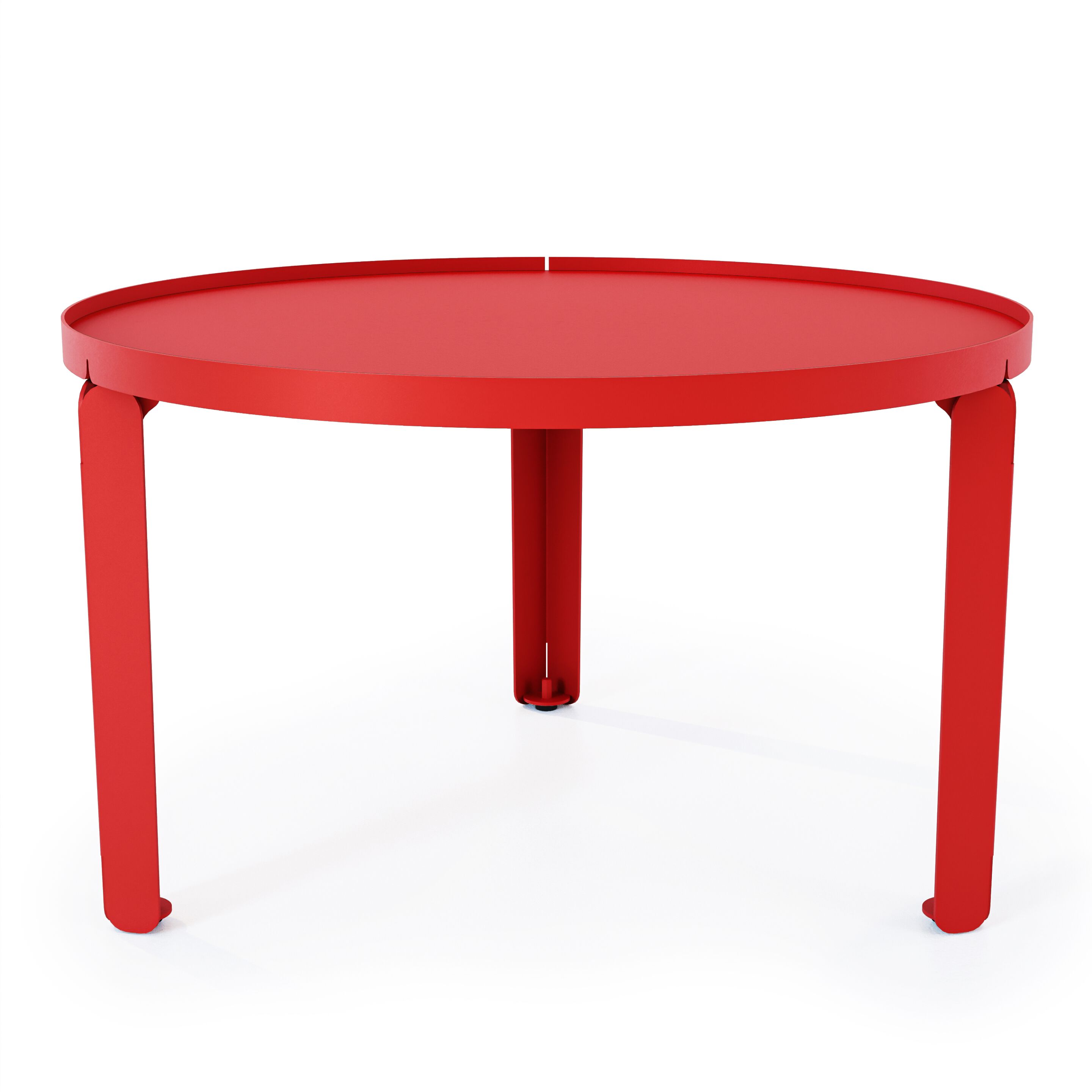 Стальной низкий круглый журнальный столик Déco-Gem JADE ARCH-00040150 - Вид №4