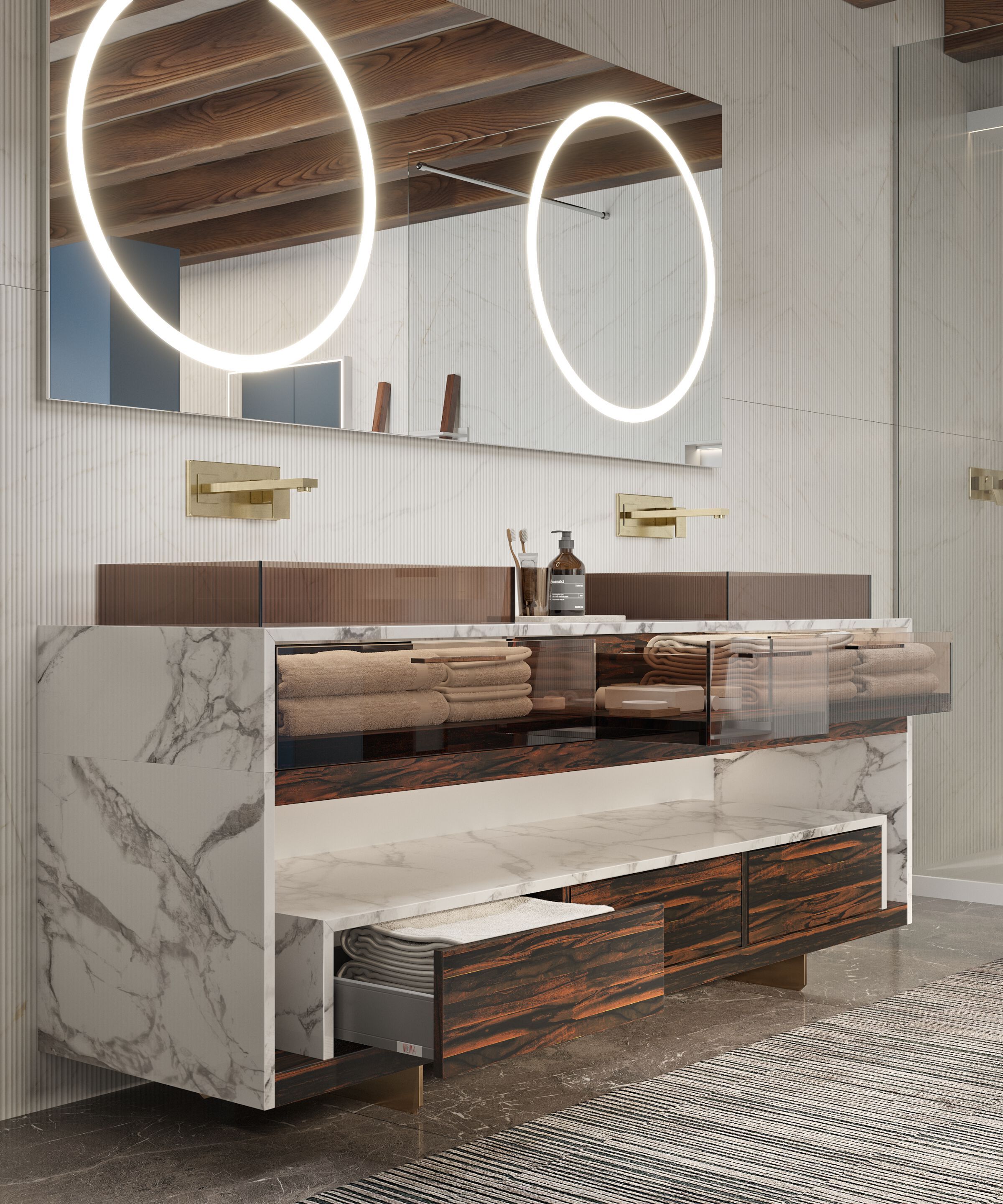 Напольная мебель для ванной MOMA Design Excellent ARCH-00121543 - Вид №2