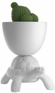 Qeeboo Ваза из полиэтилена Turtle carry