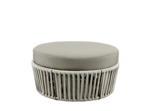 Ткань круглый сад пуфик