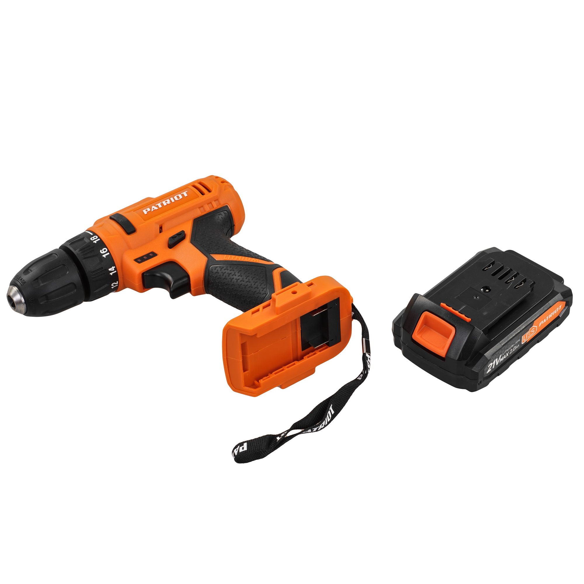 Дрель-шуруповерт PATRIOT BR 189UES UES 21Vmax 5604251 STDN-0146191 - Вид №5