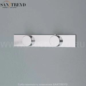 Effegibi FEELGOOD.2 Встроенный термостат с 2-мя выпусками для душа хромированный CH55000042