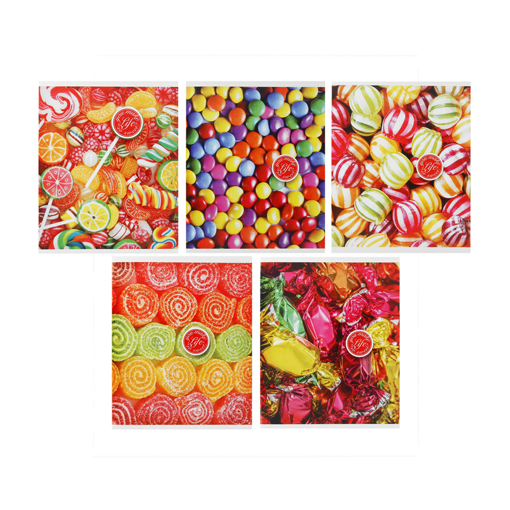 27304 Тетрадь "Сладкая жизнь" А5 48 л. клетка ПЗБМ 