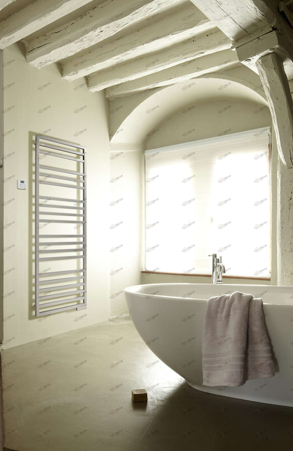 Радиатор Микс AKARI-150-055/GF Kadrane Spa Inox Acova 1539 