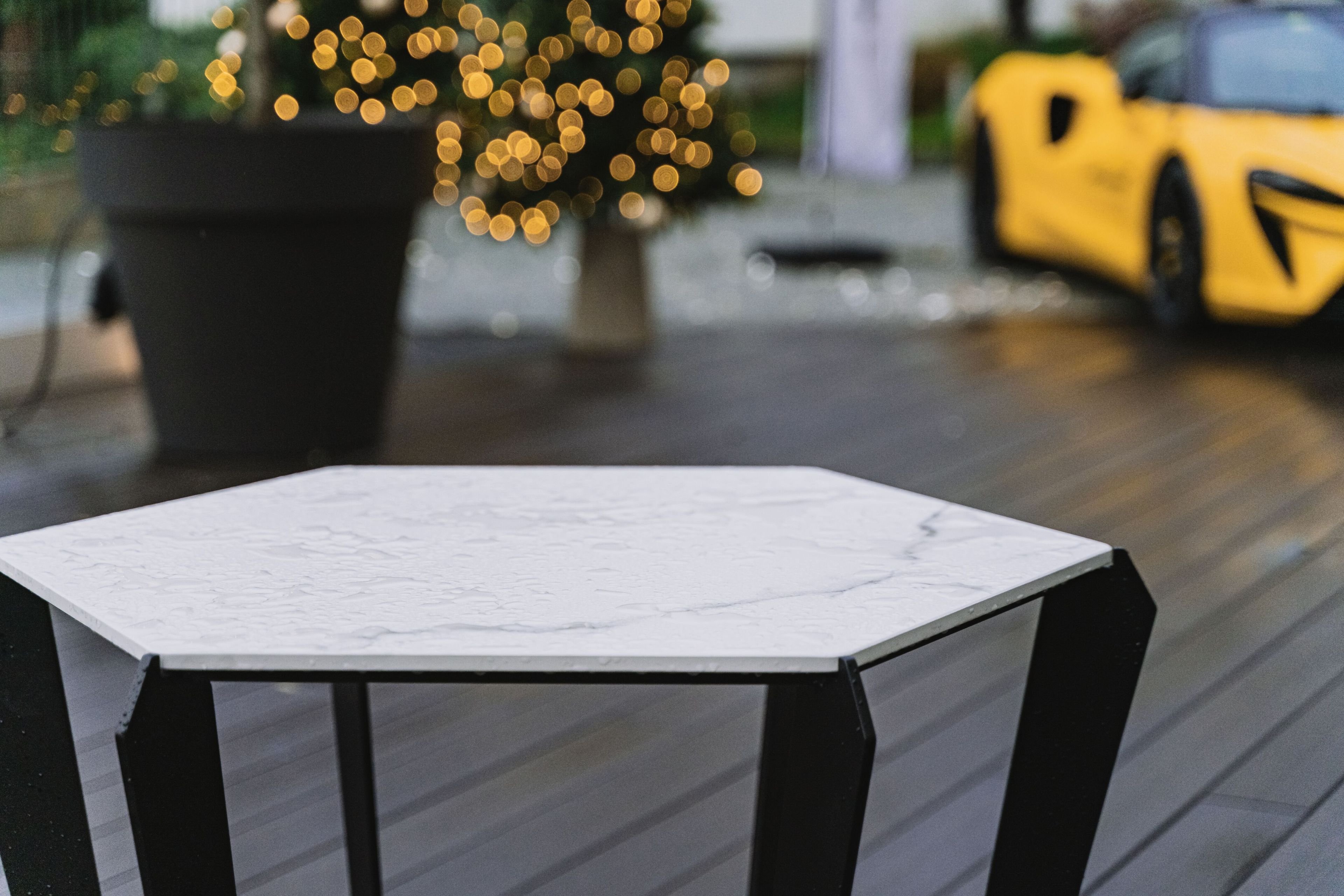 Алюминиевый шестигранный садовый стол DIAMONDFIRE BRILLIANCE ARCH-00045084 - Вид №2