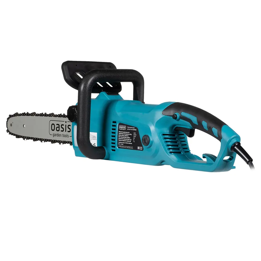 Электрическая цепная пила OASIS ES-24 для сада и дома 89361529 STLM-1409057 - Вид №6