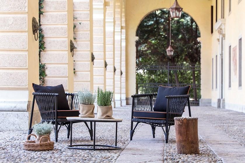 cbdesign Садовое кресло из синтетического волокна с подлокотниками Karon N073n1 - Вид №10