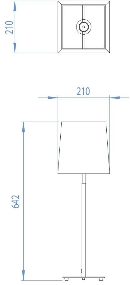 Astro Lighting Настольная лампа из стали Azumi sun-id-1427936 - Вид №8