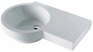 Подвесная раковина настенная овальная Olympia Ceramica TUTTO EVO белая