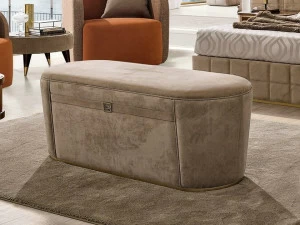 Barnini Oseo Скамья для хранения, обитая тканью Richmond upon thames Rc40