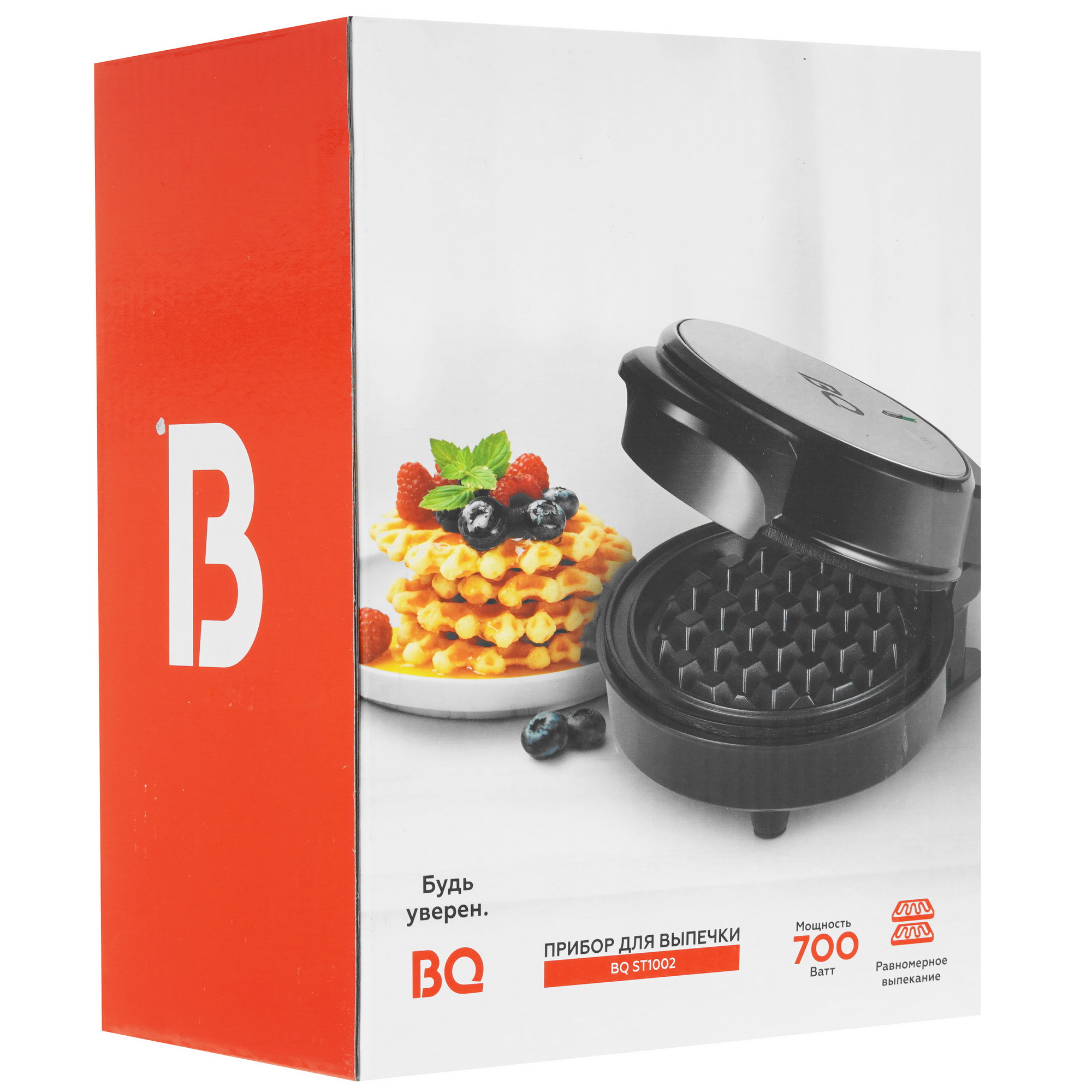 5356830 Вафельница BQ ST1002 черный STDN-0109096 - Вид №8
