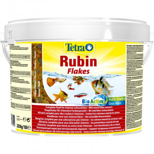 Т00017305 Корм для рыб Rubin в хлопьях для улуч.окраса всех видов рыб 10 л (ведро) TETRA