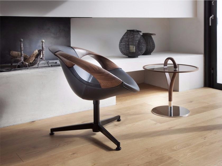 Tonon Поворотное кожаное кресло с подлокотниками Up sun-id-1386301 - Вид №3