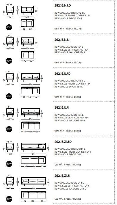 Sancal Диван из ткани с розеткой и usb Rew sun-id-1382285 - Вид №2