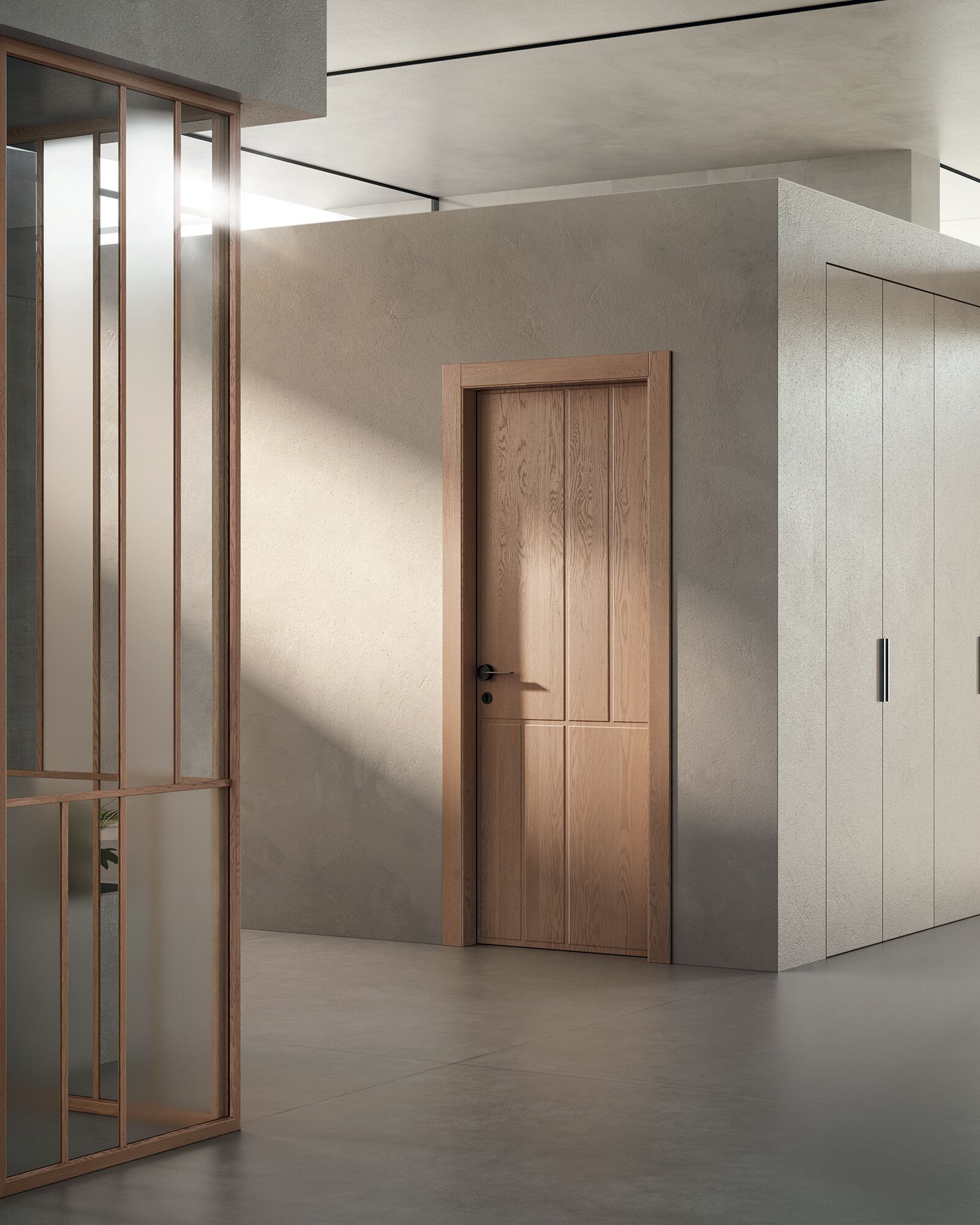 Деревянные распашные двери GAROFOLI нас ARCH-00150954 - Вид №2