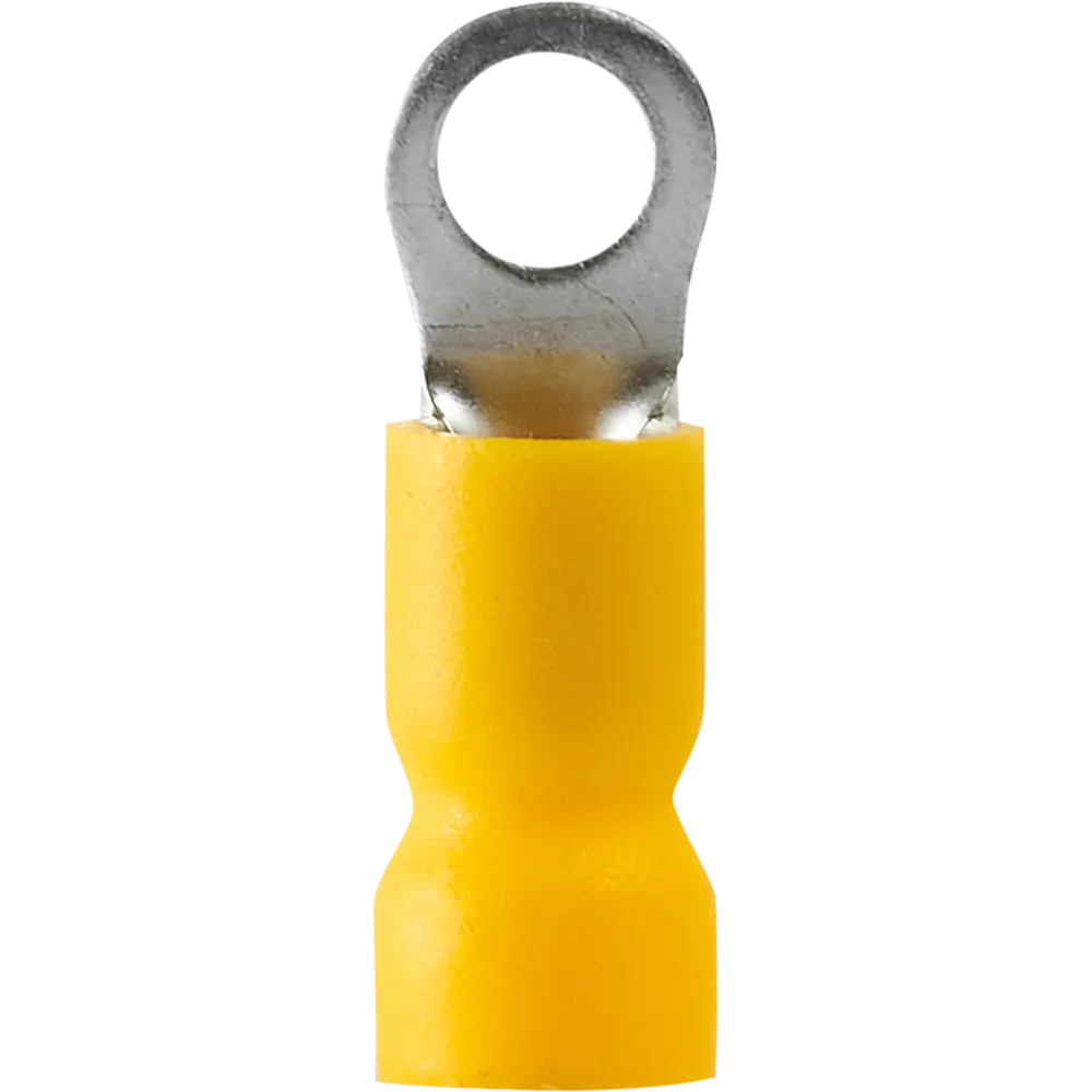 Santreyd Наконечник кольцевой изолированный НКИ желтый 6-4 мм (10 шт) 87660303 STLM-1102521 - Вид №2