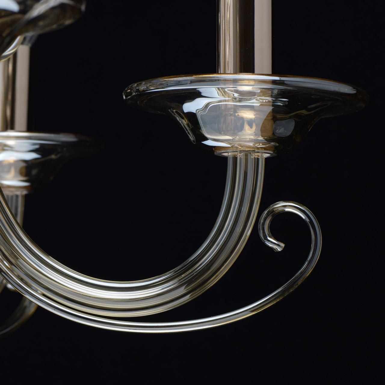 Подвесная люстра MW-Light Элла 483012906 MW-LIGHT ДИЗАЙНЕРСКИЕ, ЭЛЛА 279662 Золотой  - Вид №3