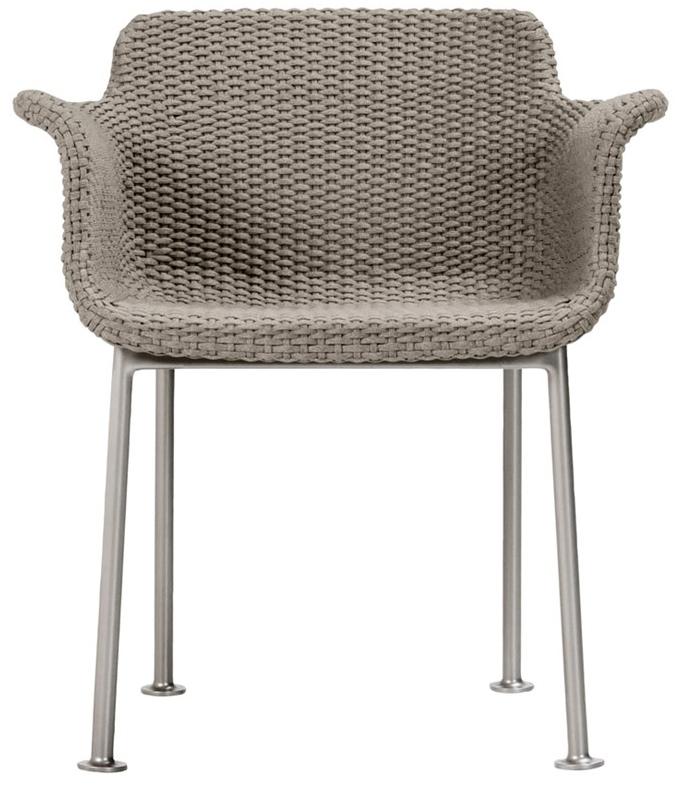 JANUS et Cie Стул из морской веревки с подлокотниками Gina sun-id-1411872 - Вид №5