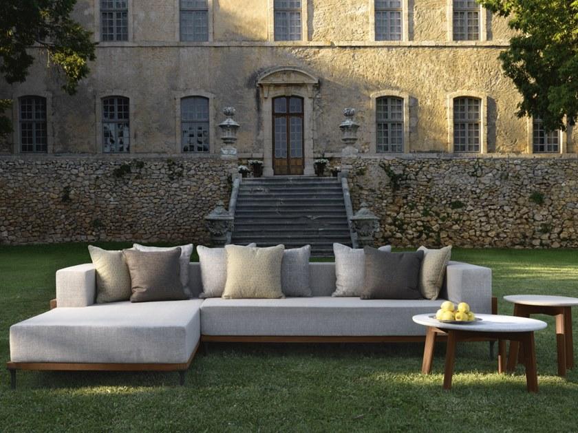 Talenti Круглый журнальный столик из мрамора Cleo teak sun-id-1365376 - Вид №5