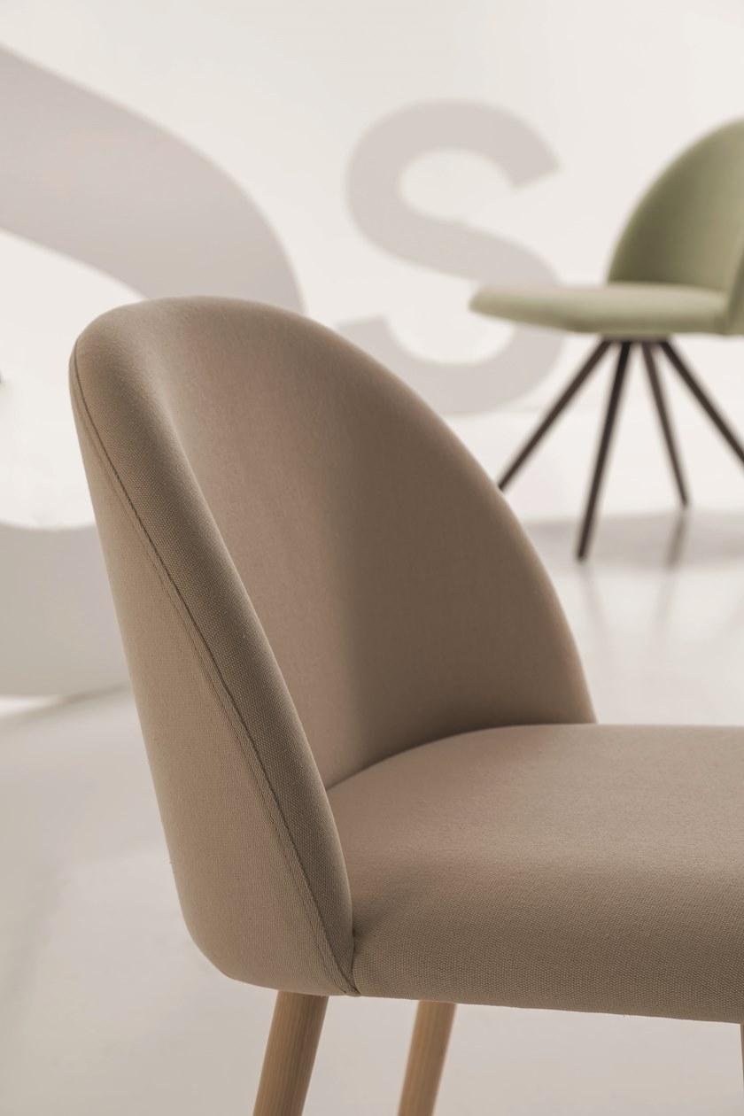 Luxy Вращающийся стул на козелке из ткани Bloom 4blfn14, 4blfb16 - Вид №6