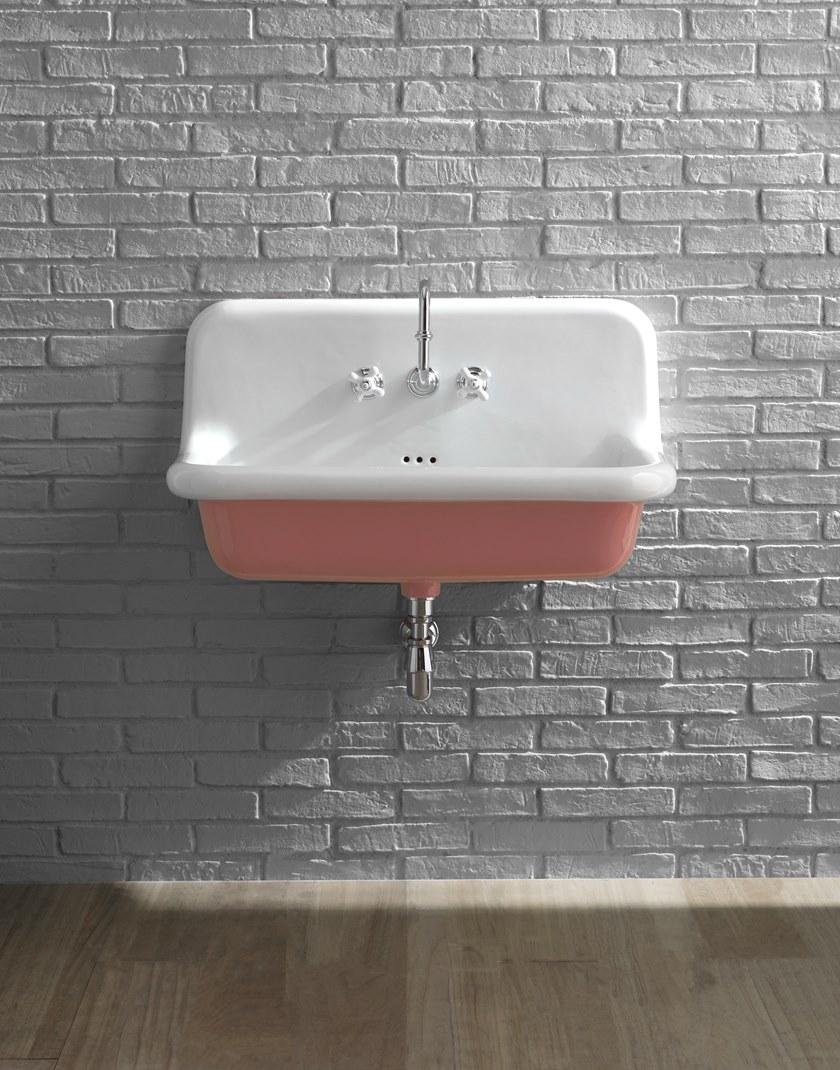 Tcl90b/90c/90dc Подвесная раковина настенная овальная BLEU PROVENCE Truecolors белая - Вид №5