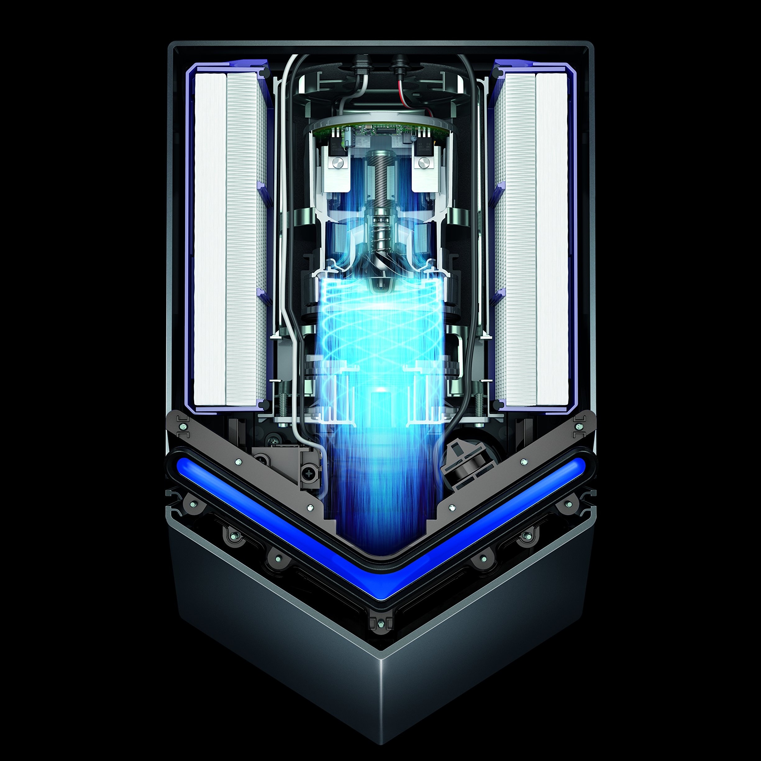 HU02 DYSON AIRBLADE Сушилка для рук электрическая белый корпус (307169-01 Англия) AIRBLADE HU02 - Вид №12