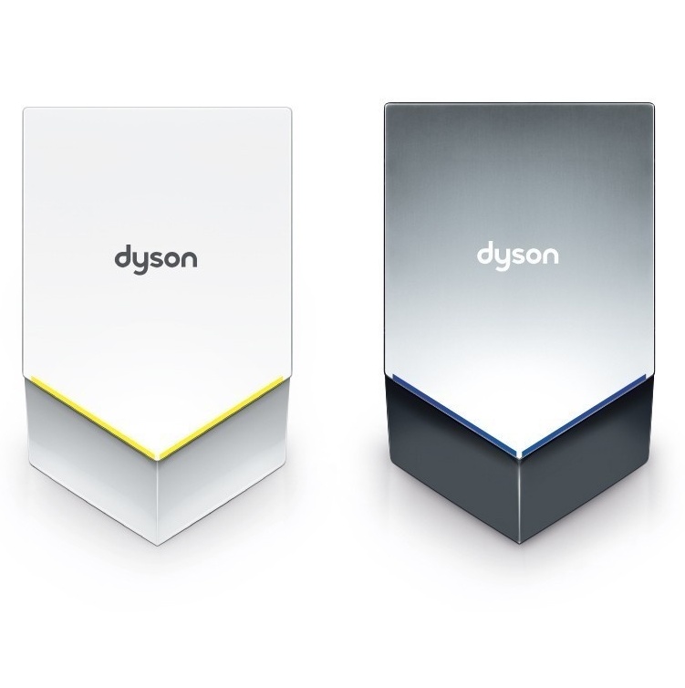 HU02 DYSON AIRBLADE Сушилка для рук электрическая белый корпус (307169-01 Англия) AIRBLADE HU02 - Вид №1