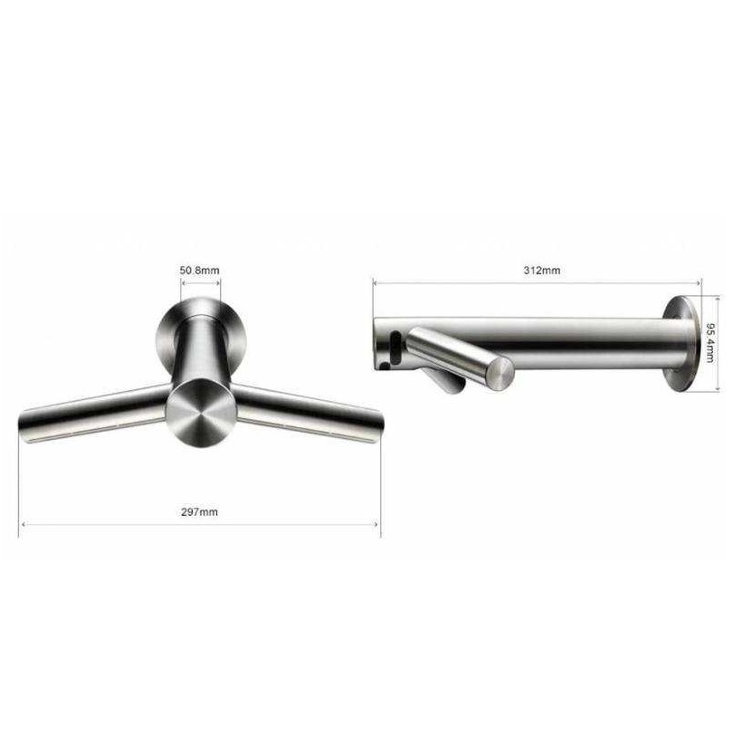 WD06 DYSON AIRBLADE Сушилка для рук совмещенная со смесителем Wash+Dry (245266-01 Англия) AIRBLADE WD06 - Вид №9