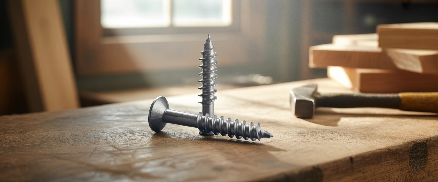 DIN 97 – Саморезы по дереву с полукруглой головкой - Баннер категории