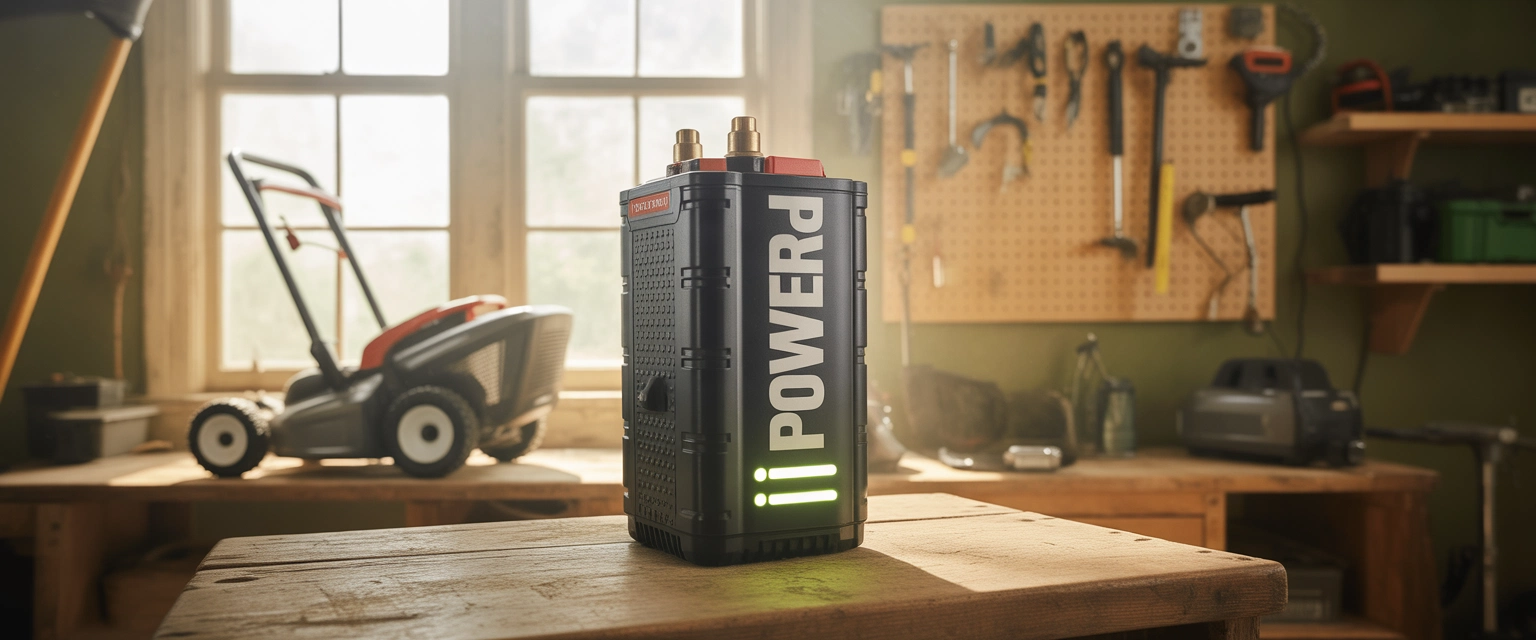 Аккумуляторы для газонокосилок - Баннер категории