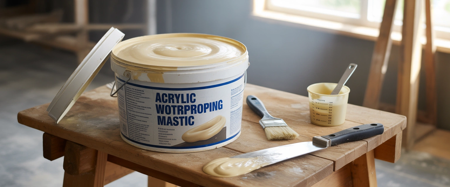 Акриловые мастики - Баннер категории