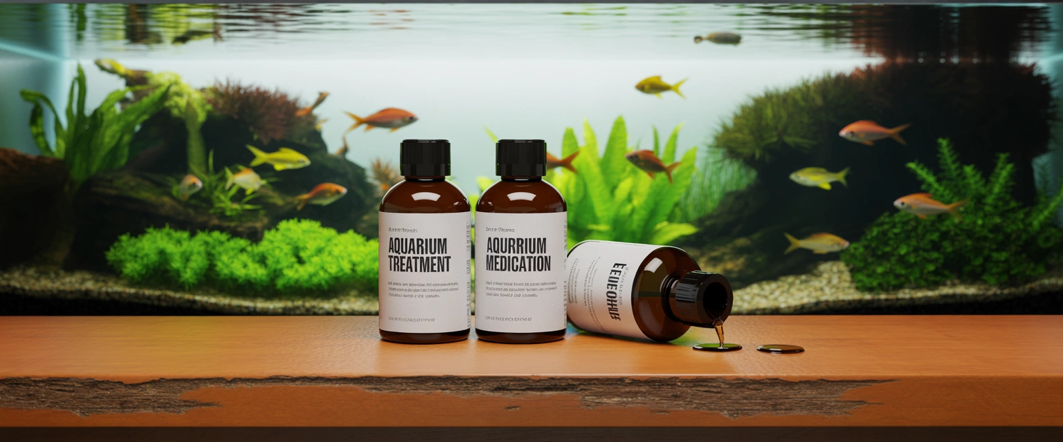 Аквариумная химия и лекарства для рыб - Баннер категории