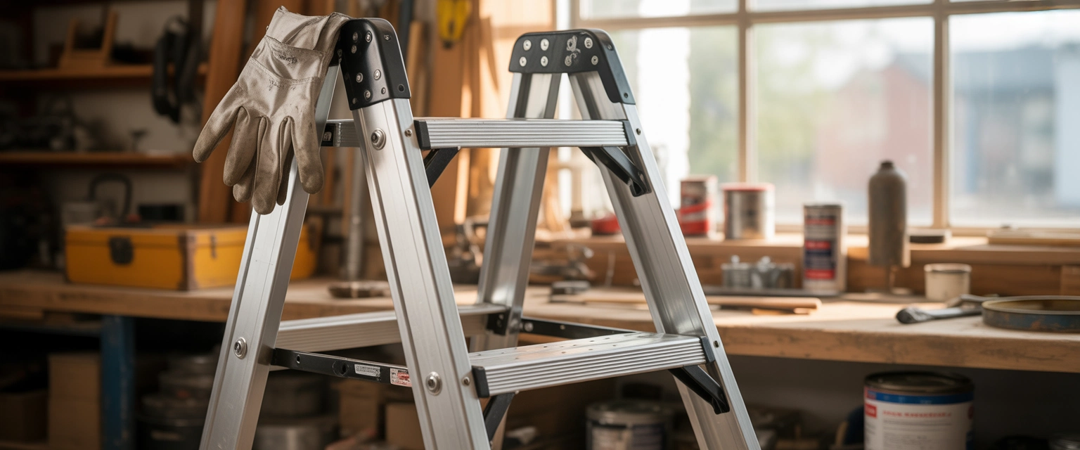 Алюминиевые стремянки - Баннер категории