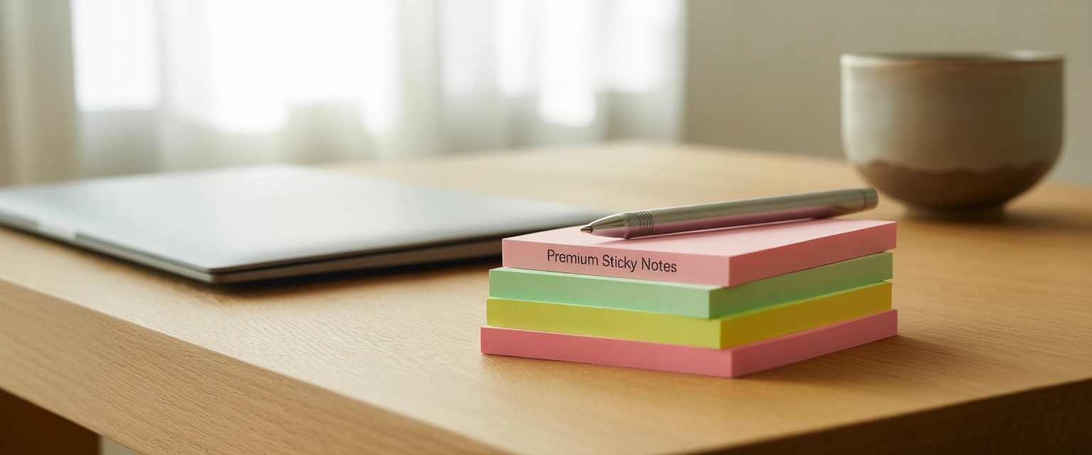 Бумага для записей - Баннер категории