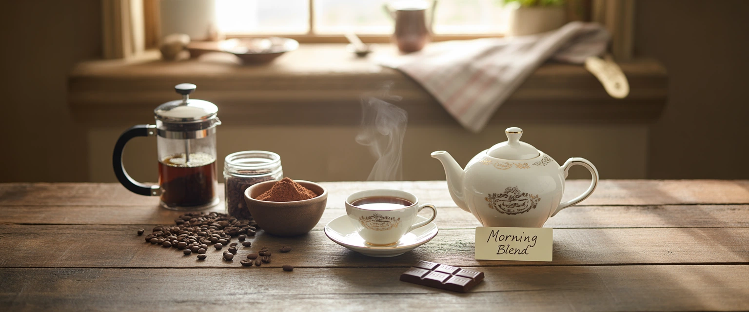 Чай, кофе, какао - Баннер категории