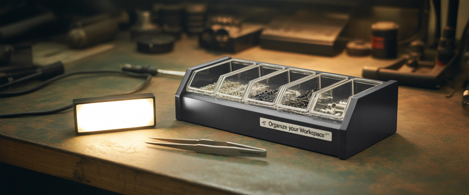 Держатели контейнеров для верстаков - Баннер категории