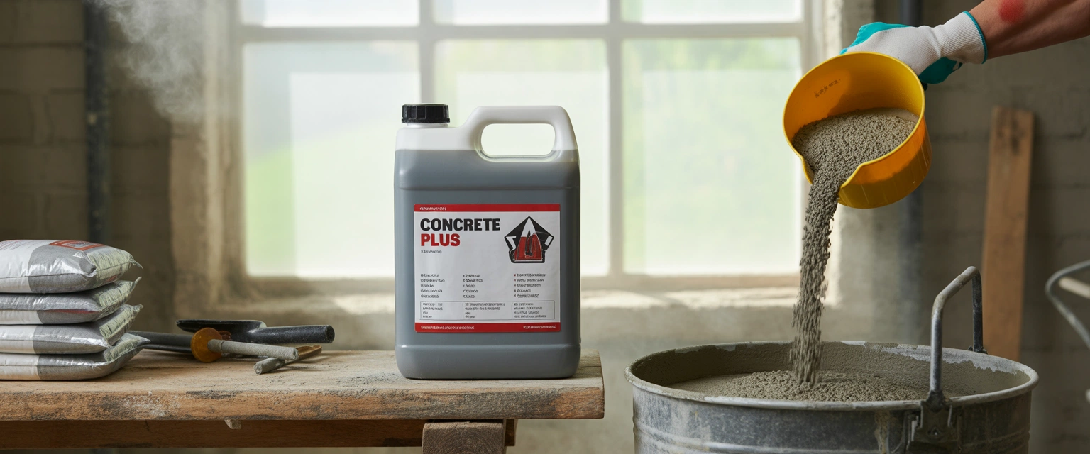 Добавки в строительные растворы и бетон - Баннер категории