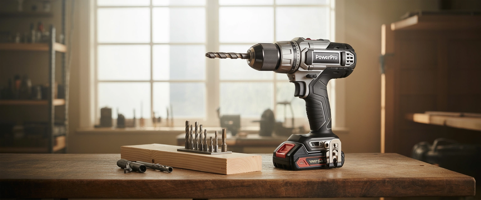 Дрели аккумуляторные - Баннер категории