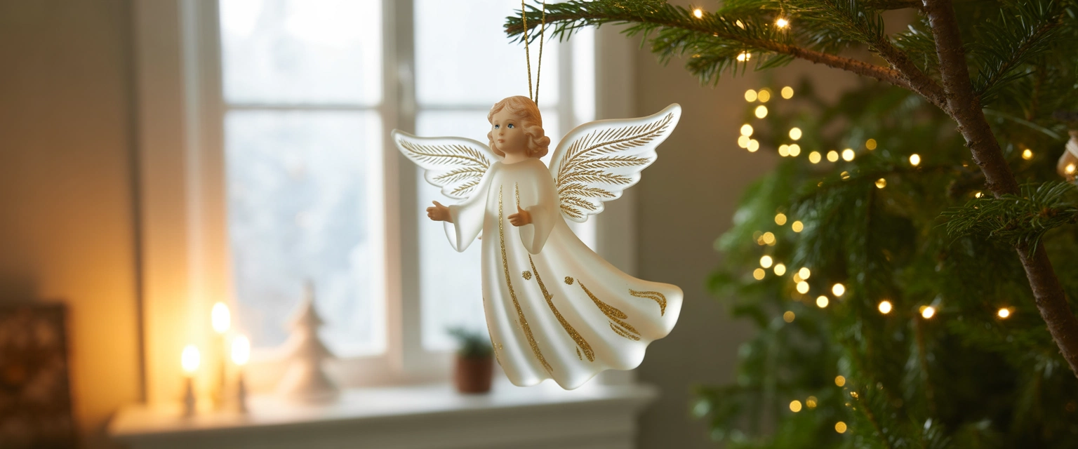 Елочная игрушка ангел - Баннер категории