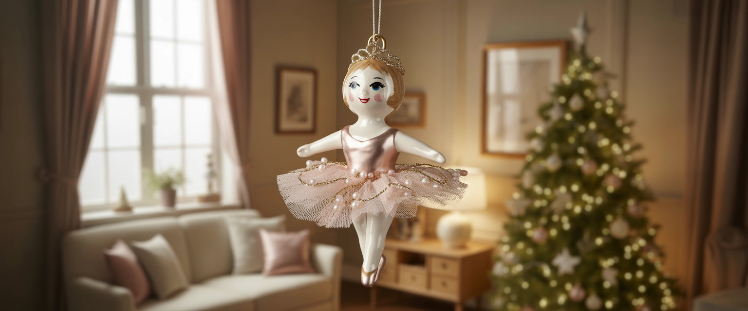 Елочная игрушка Балерина - Баннер категории