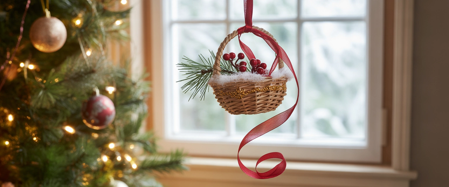Елочная игрушка Корзинка - Баннер категории