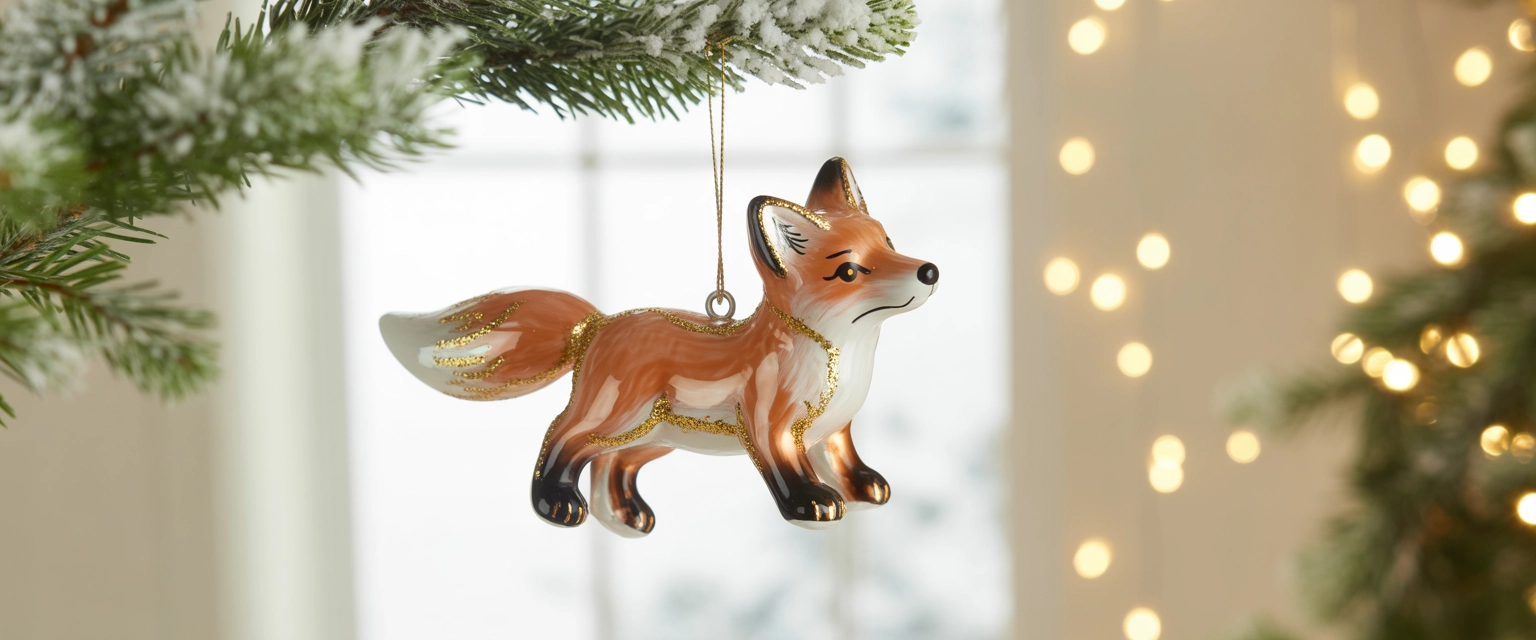 Елочная игрушка Лисичка - Баннер категории