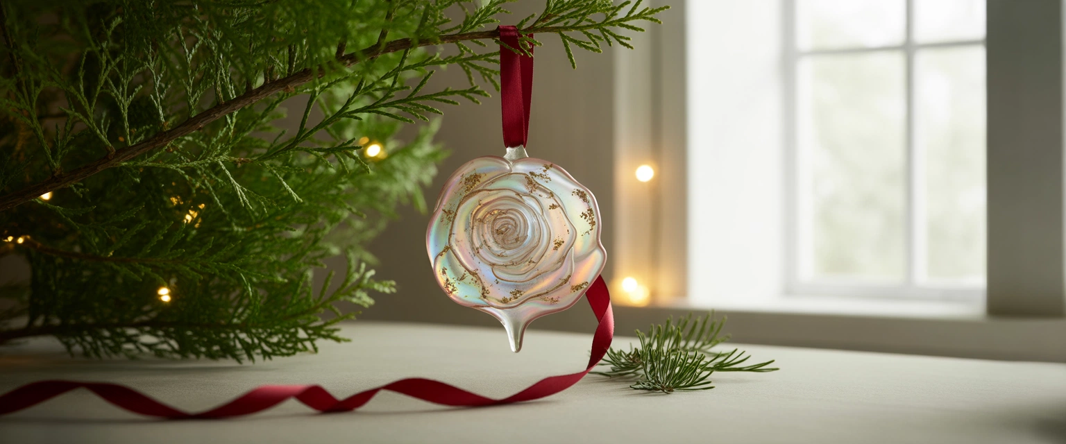 Елочная игрушка Цветок - Баннер категории