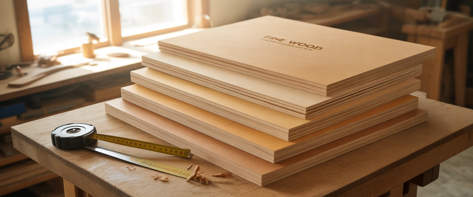 Фанера шлифованная - Баннер категории