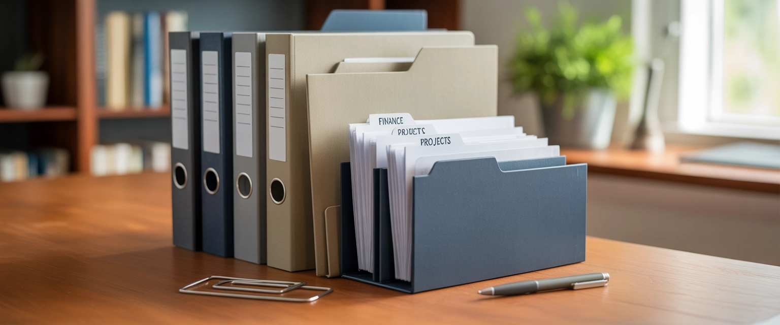 Файлы и разделители - Баннер категории