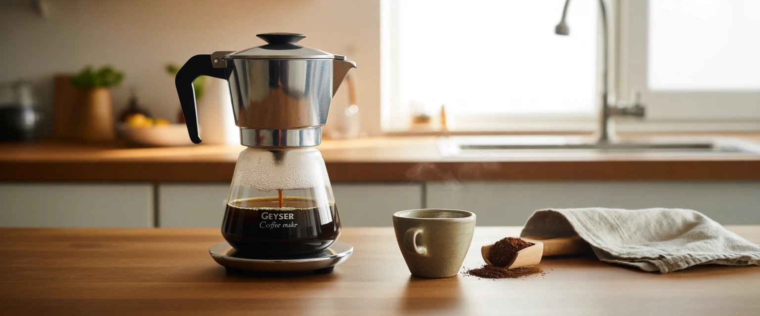 Гейзерные кофеварки - Баннер категории