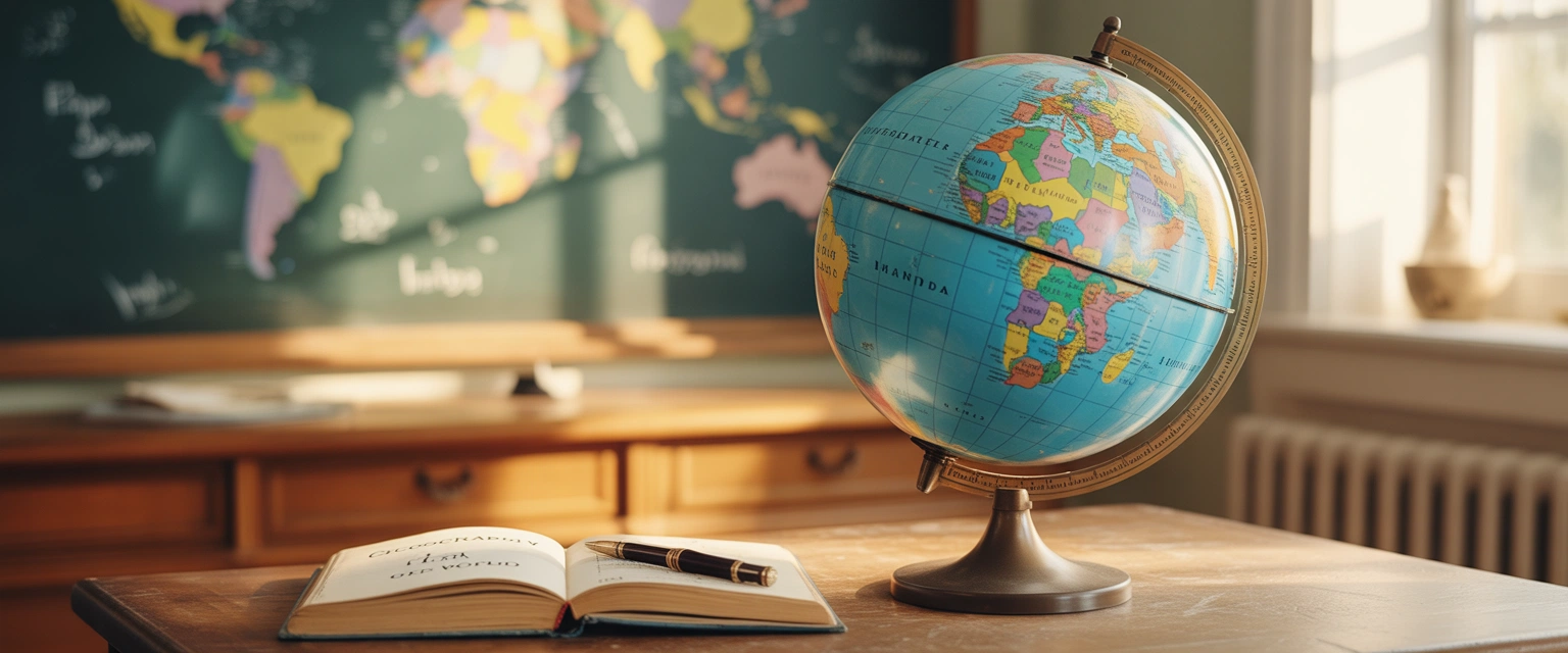 Глобус школьный - Баннер категории